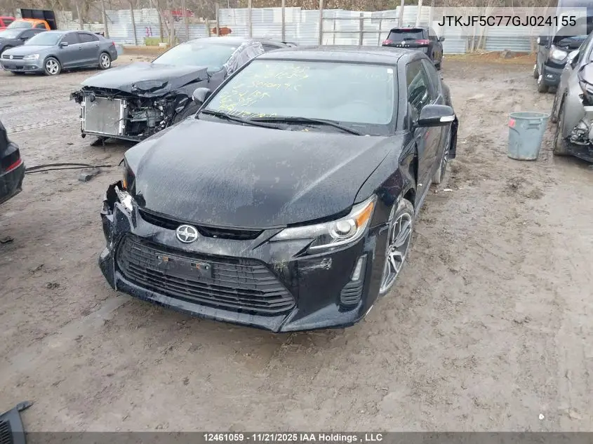 JTKJF5C77GJ024155 2016 Toyota Scion Tc