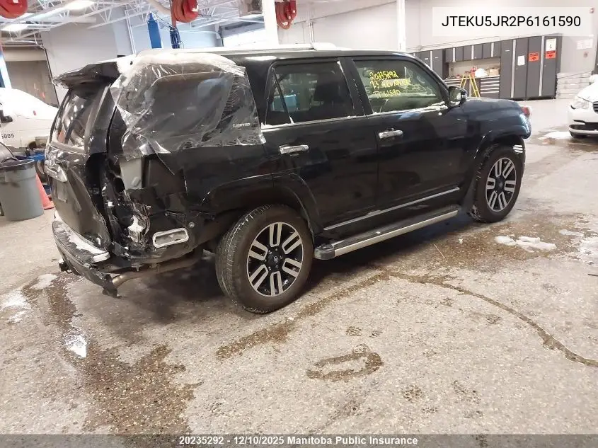 JTEKU5JR2P6161590 2023 Toyota 4Runner V6