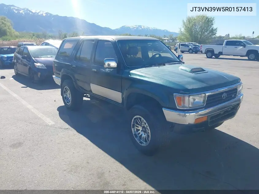1994 Toyota 4Runner Vn39 Sr5 VIN: JT3VN39W5R0157413 Lot: 44814110