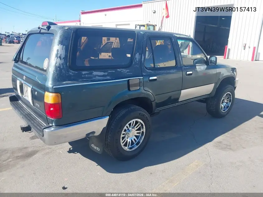 1994 Toyota 4Runner Vn39 Sr5 VIN: JT3VN39W5R0157413 Lot: 44814110