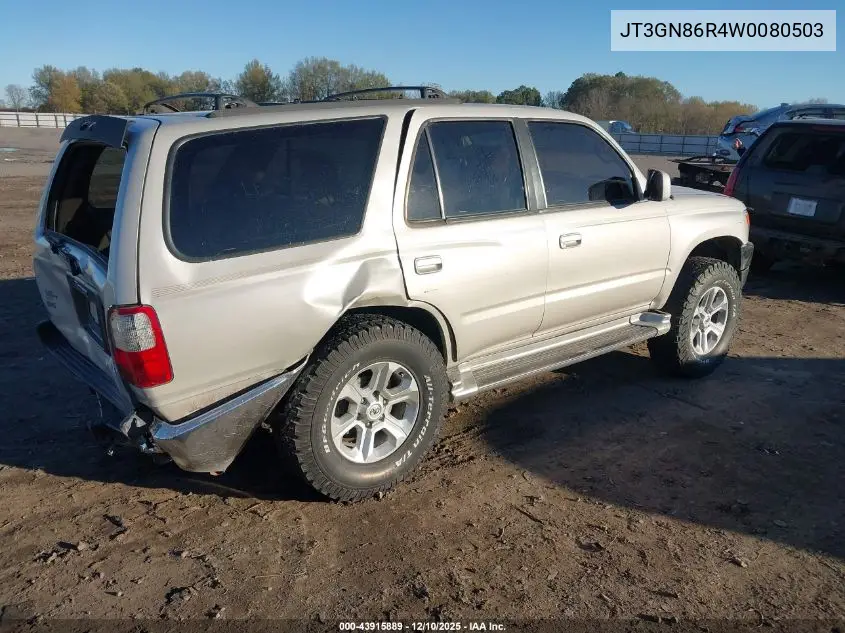 JT3GN86R4W0080503 1998 Toyota 4Runner Sr5 V6