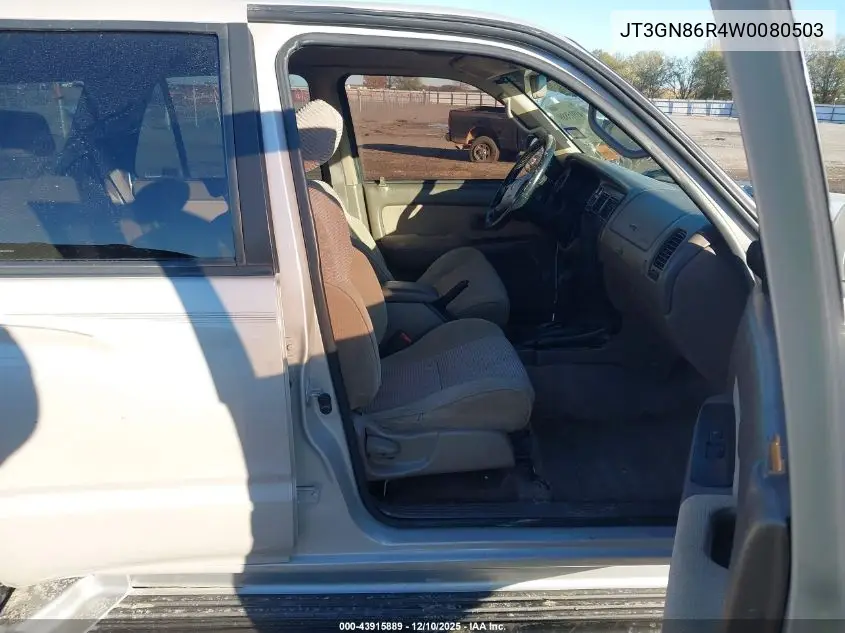 JT3GN86R4W0080503 1998 Toyota 4Runner Sr5 V6