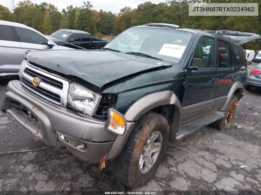 JT3HN87R1X0234962 1999 Toyota 4Runner Limited V6
