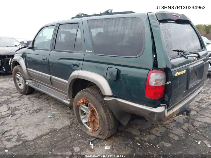 JT3HN87R1X0234962 1999 Toyota 4Runner Limited V6