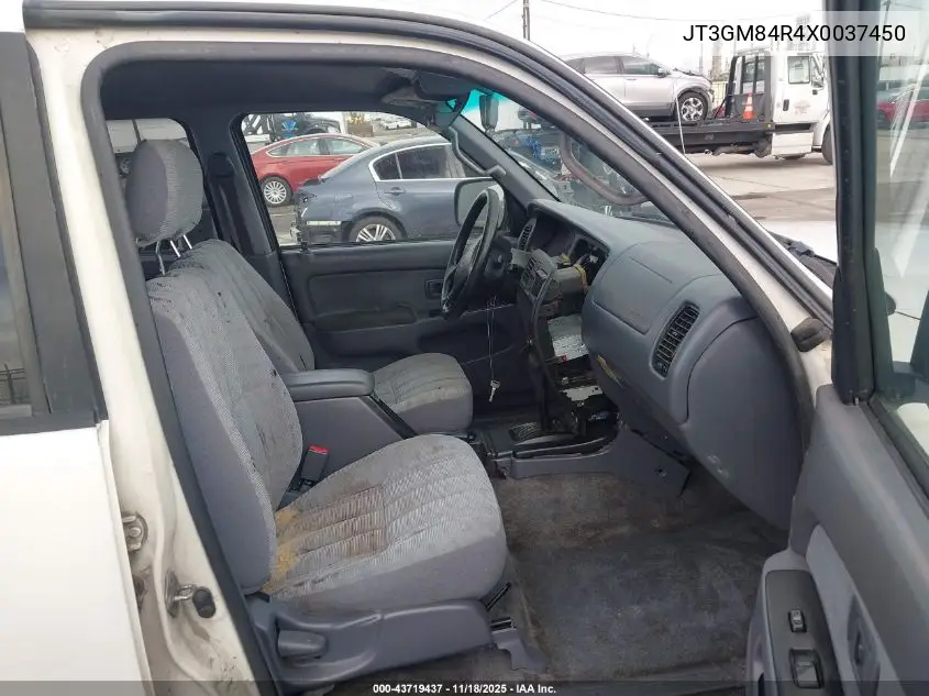 JT3GM84R4X0037450 1999 Toyota 4Runner
