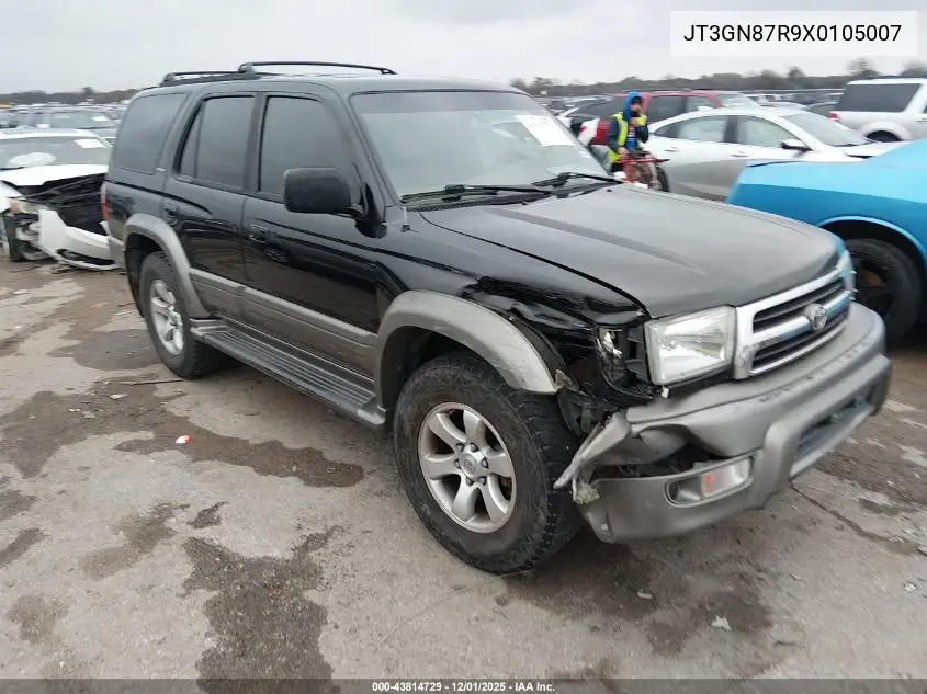 JT3GN87R9X0105007 1999 Toyota 4Runner Limited V6