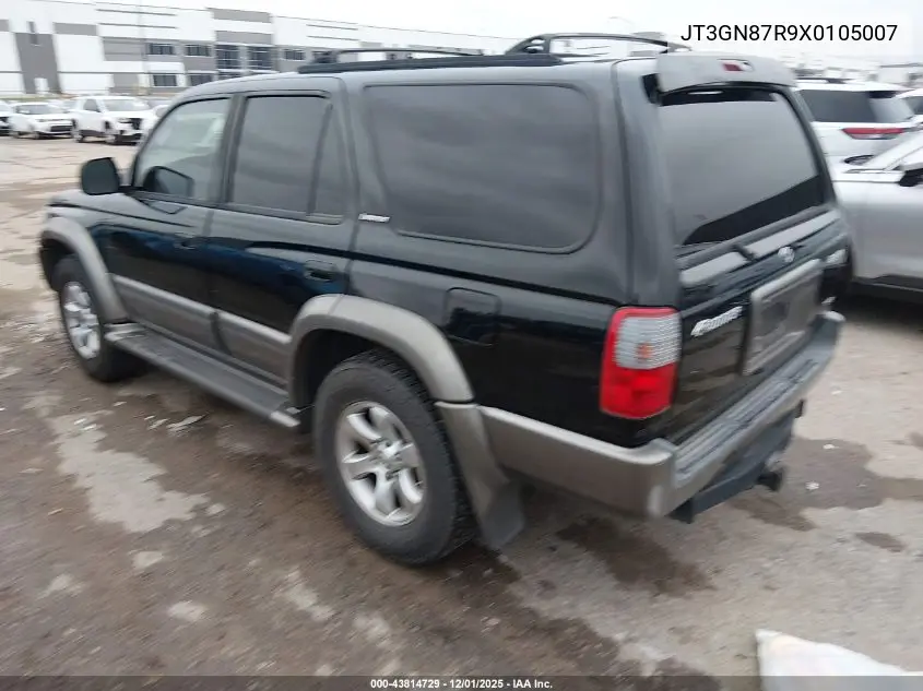 JT3GN87R9X0105007 1999 Toyota 4Runner Limited V6