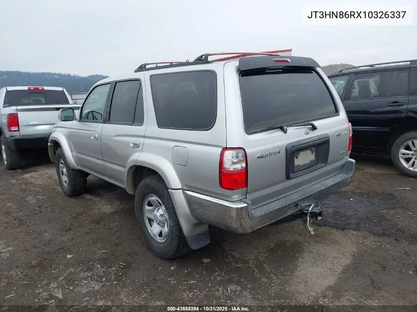 JT3HN86RX10326337 2001 Toyota 4Runner Sr5 V6