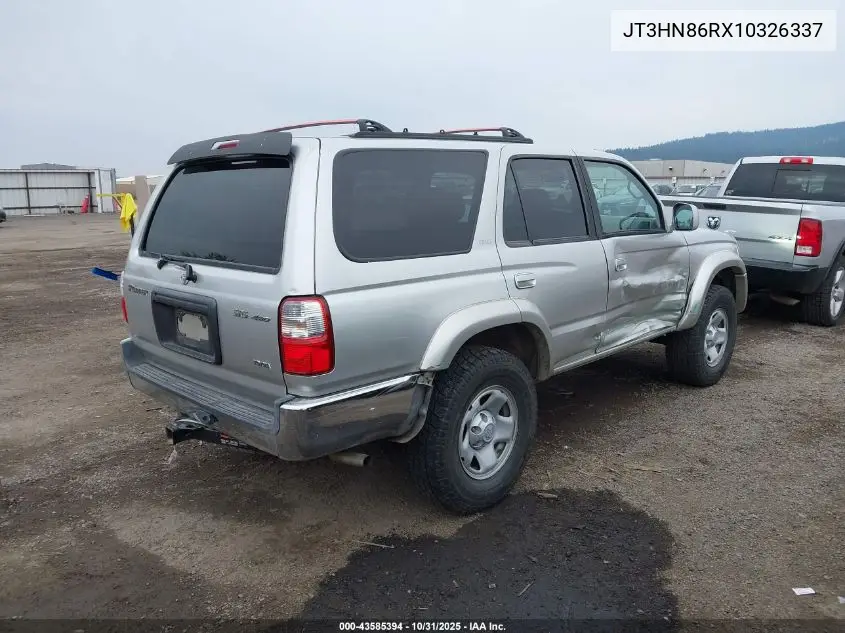 JT3HN86RX10326337 2001 Toyota 4Runner Sr5 V6