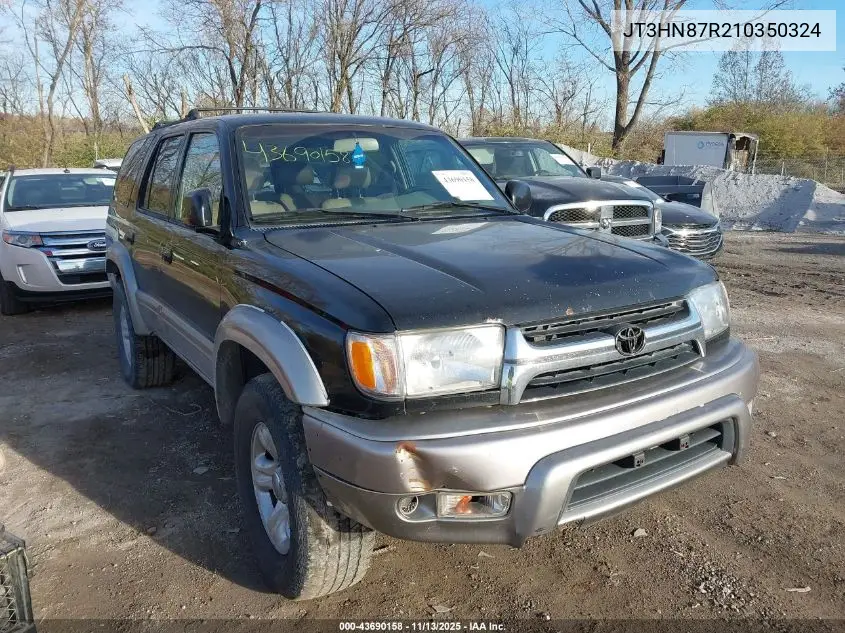 JT3HN87R210350324 2001 Toyota 4Runner Limited V6