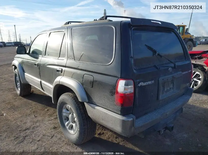 JT3HN87R210350324 2001 Toyota 4Runner Limited V6