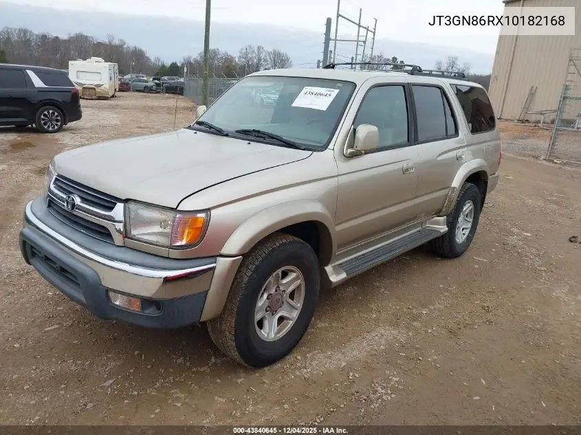 JT3GN86RX10182168 2001 Toyota 4Runner Sr5 V6