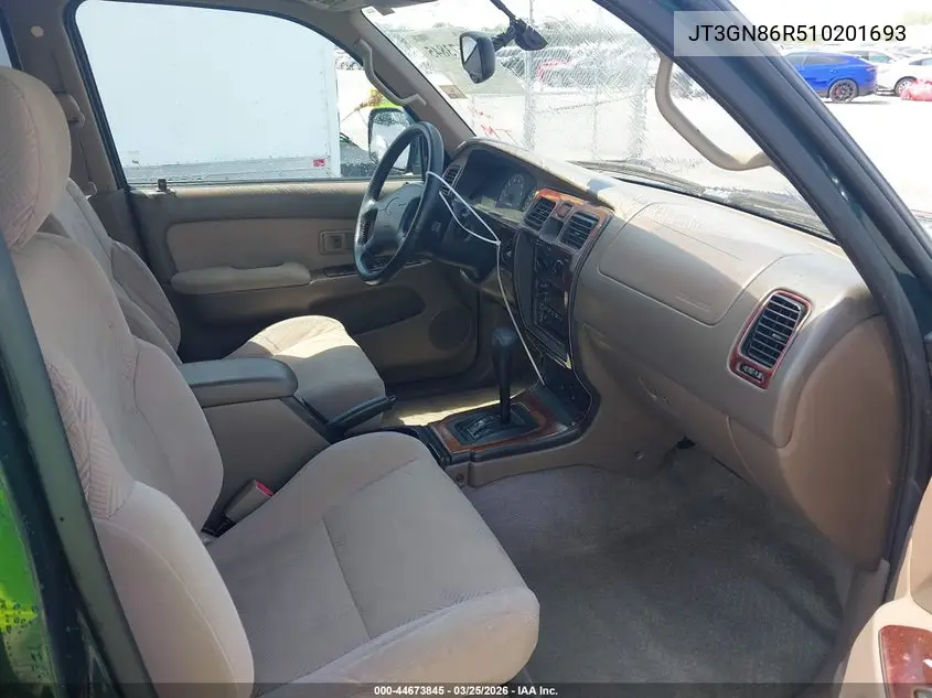 JT3GN86R510201693 2001 Toyota 4Runner Sr5 V6