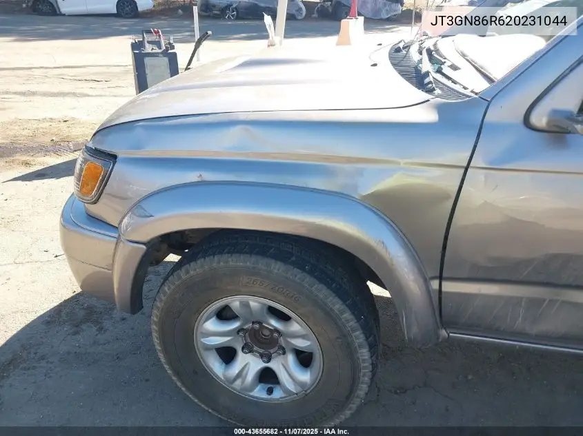 JT3GN86R620231044 2002 Toyota 4Runner Sr5 V6