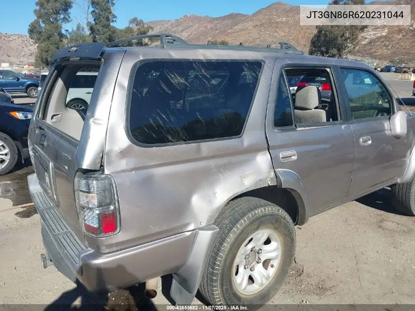 JT3GN86R620231044 2002 Toyota 4Runner Sr5 V6