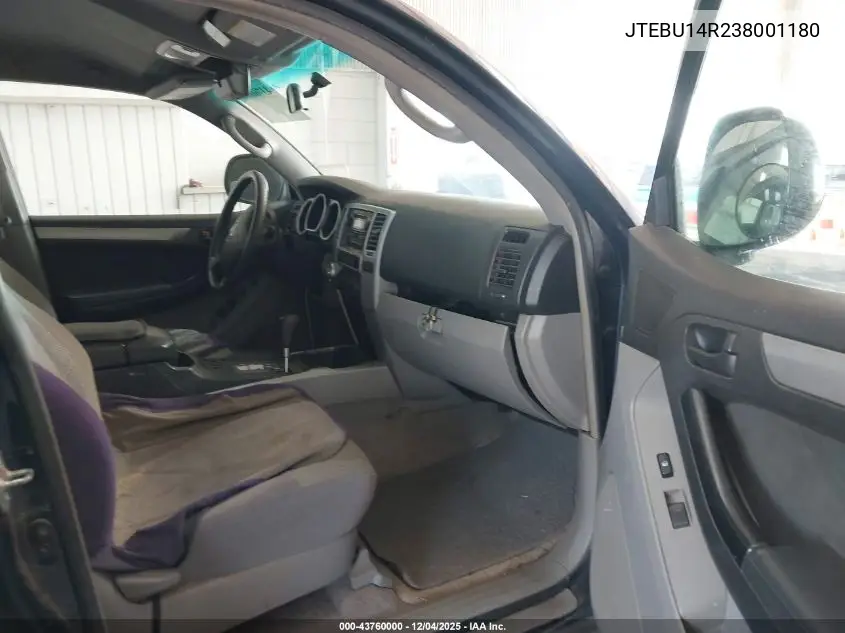 JTEBU14R238001180 2003 Toyota 4Runner Sr5 V6