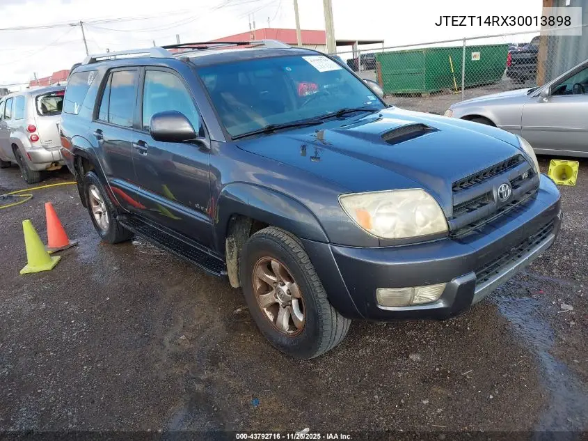 JTEZT14RX30013898 2003 Toyota 4Runner Sr5 Sport V8