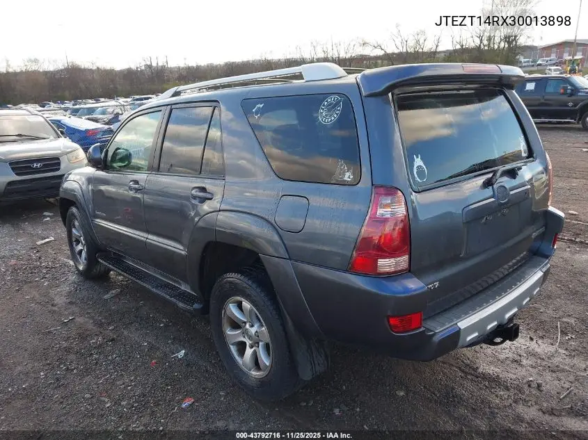 JTEZT14RX30013898 2003 Toyota 4Runner Sr5 Sport V8
