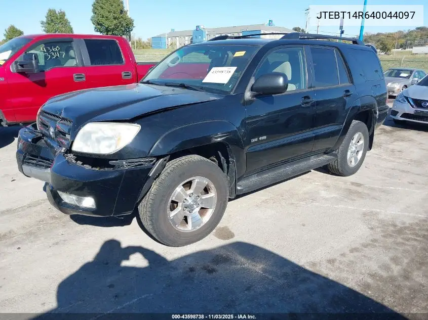 JTEBT14R640044097 2004 Toyota 4Runner Sr5 V8