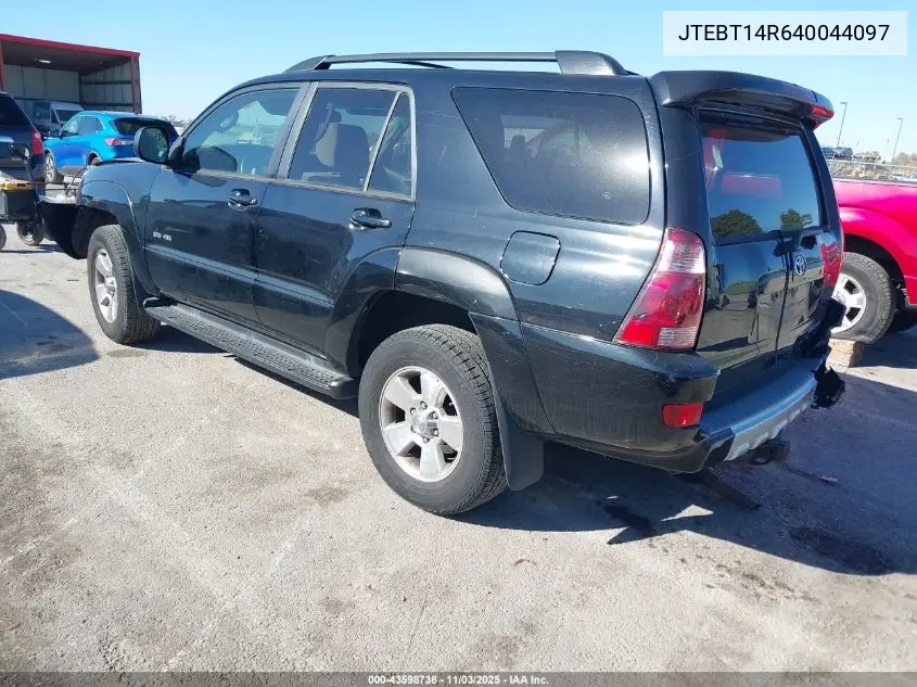 JTEBT14R640044097 2004 Toyota 4Runner Sr5 V8