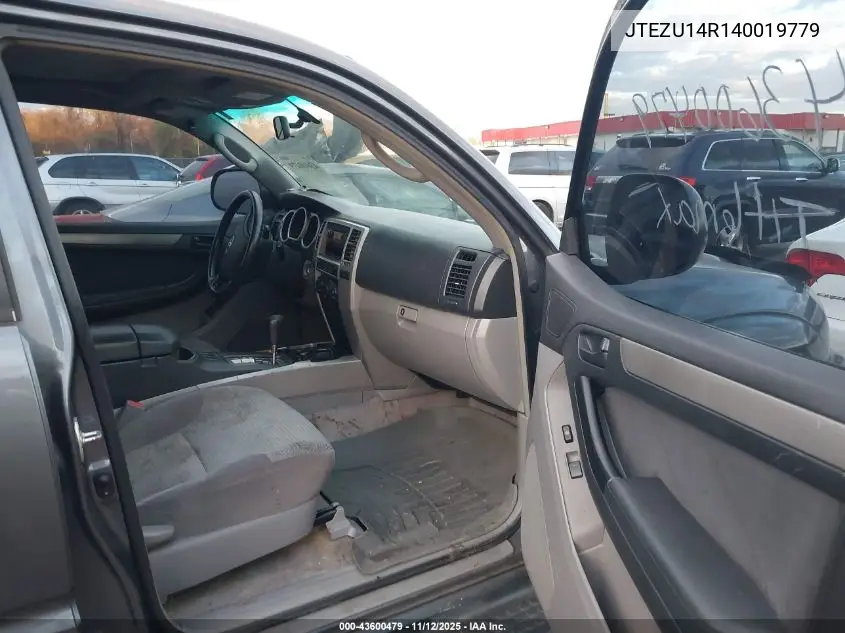 JTEZU14R140019779 2004 Toyota 4Runner Sr5 V6