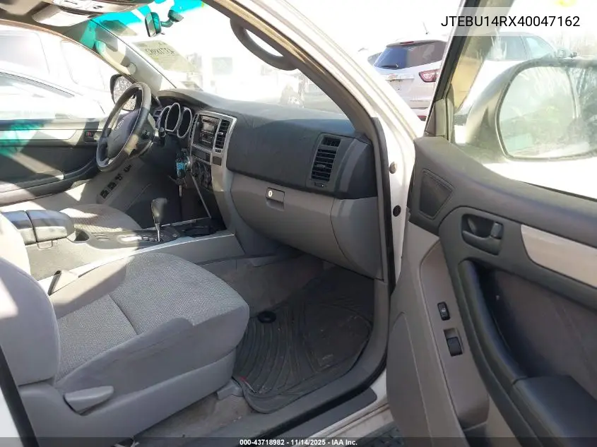 JTEBU14RX40047162 2004 Toyota 4Runner Sr5 V6