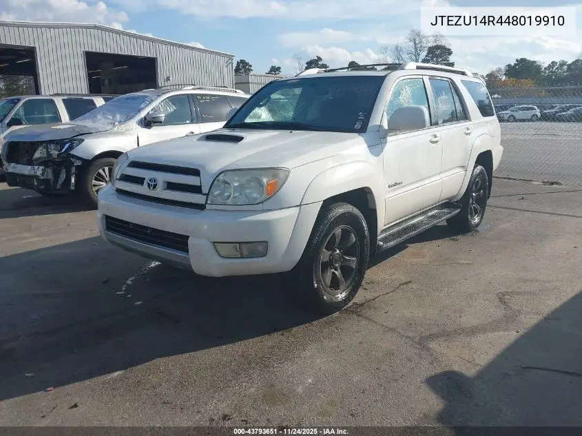 JTEZU14R448019910 2004 Toyota 4Runner Sr5 Sport V6