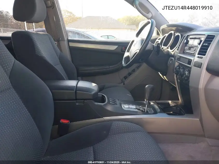 JTEZU14R448019910 2004 Toyota 4Runner Sr5 Sport V6
