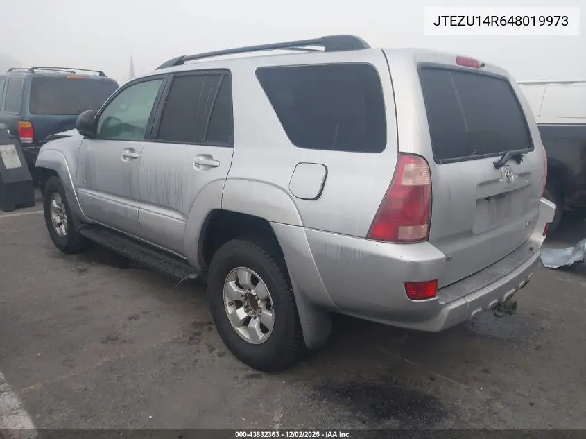 JTEZU14R648019973 2004 Toyota 4Runner Sr5 V6