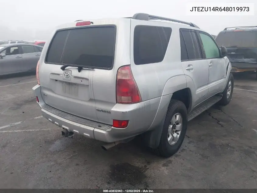JTEZU14R648019973 2004 Toyota 4Runner Sr5 V6