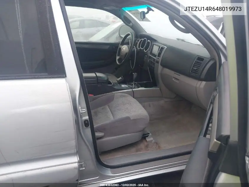 JTEZU14R648019973 2004 Toyota 4Runner Sr5 V6