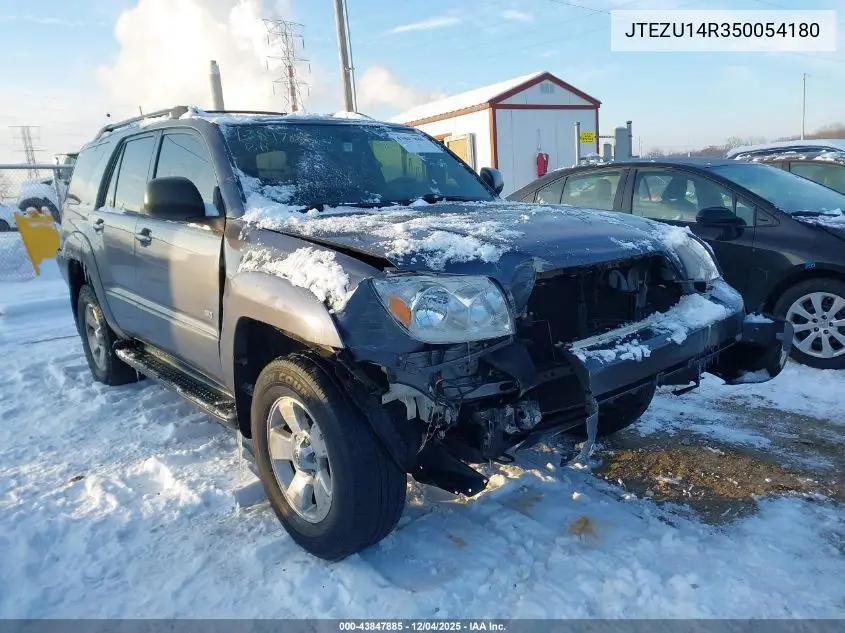 JTEZU14R350054180 2005 Toyota 4Runner Sr5 V6