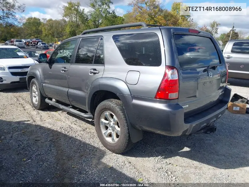 JTEZT14R168008966 2006 Toyota 4Runner Sr5 Sport V8