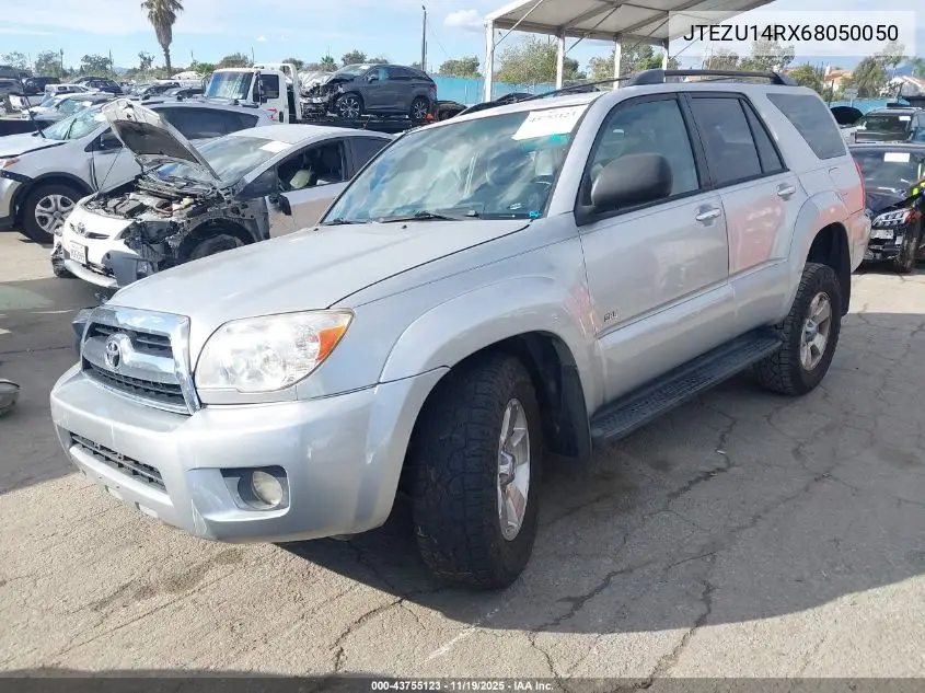 JTEZU14RX68050050 2006 Toyota 4Runner Sr5 V6