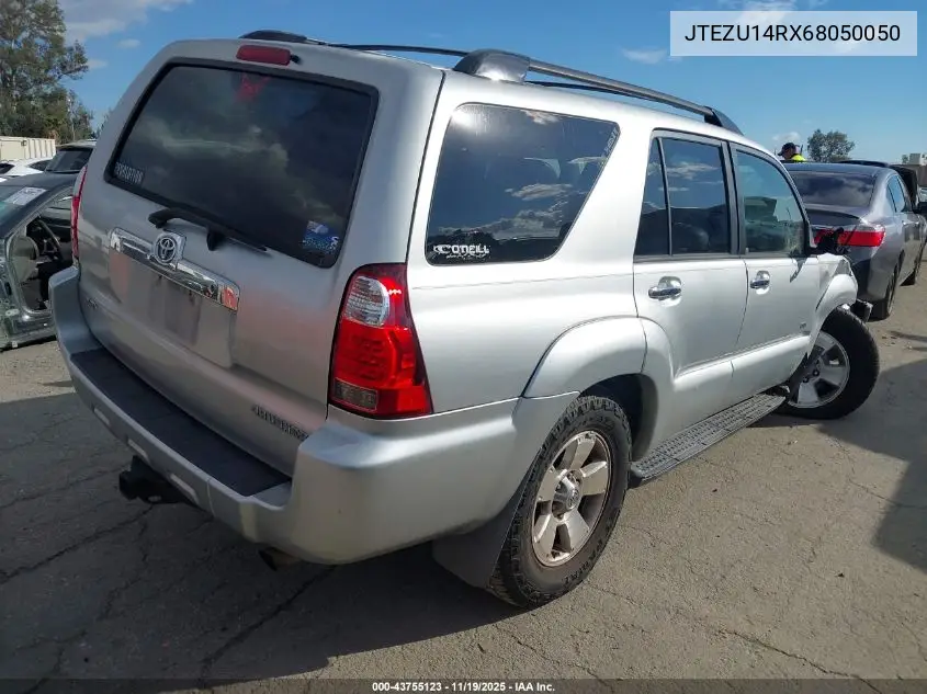 JTEZU14RX68050050 2006 Toyota 4Runner Sr5 V6