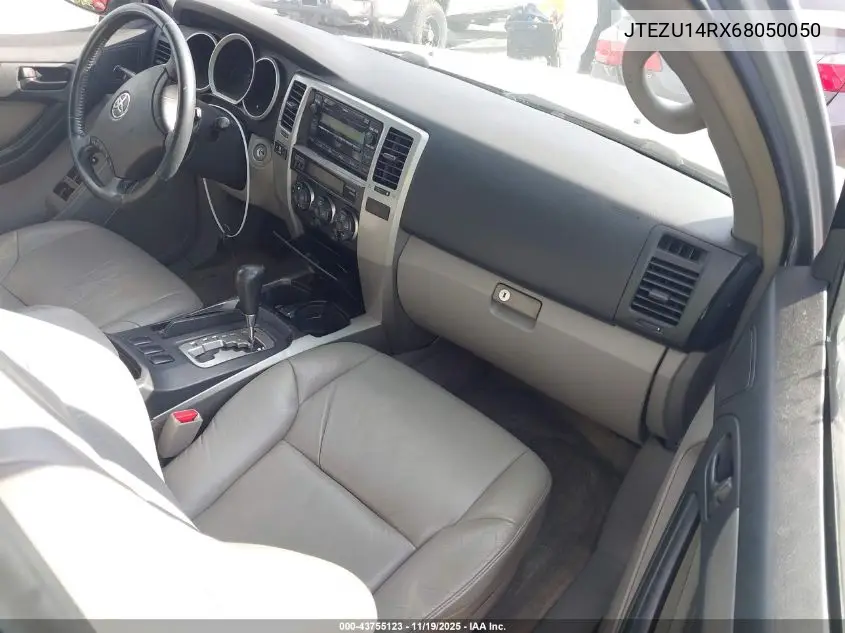 JTEZU14RX68050050 2006 Toyota 4Runner Sr5 V6