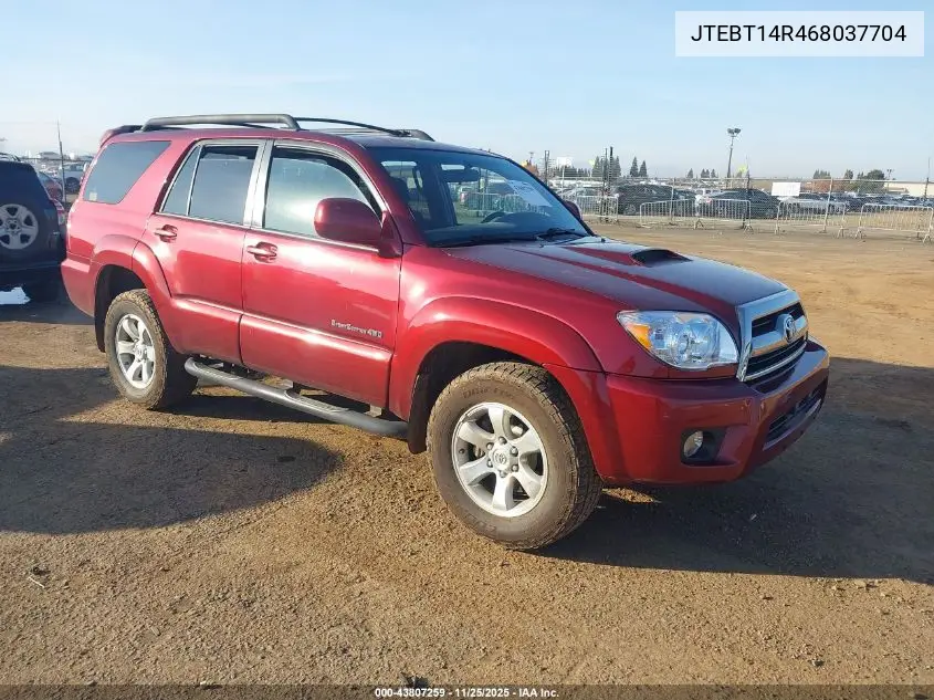 JTEBT14R468037704 2006 Toyota 4Runner Sr5 Sport V8