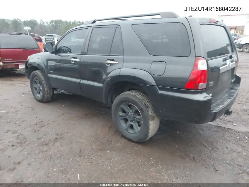 JTEZU14R168042287 2006 Toyota 4Runner Sr5 V6