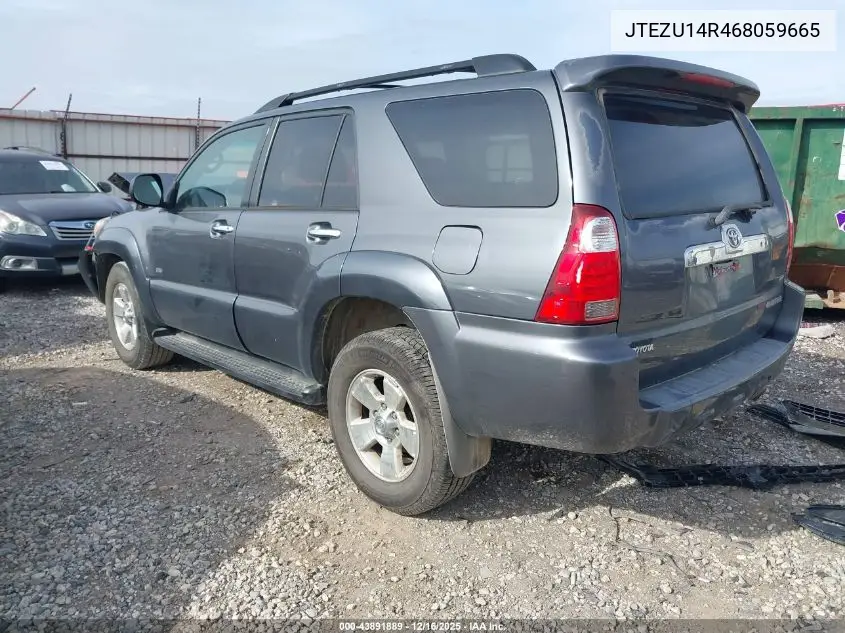 JTEZU14R468059665 2006 Toyota 4Runner Sr5 V6