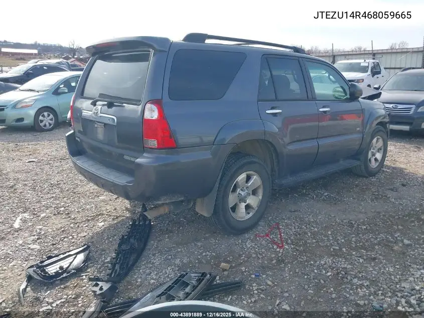 JTEZU14R468059665 2006 Toyota 4Runner Sr5 V6