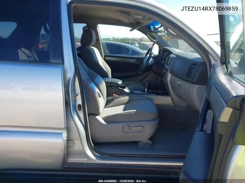JTEZU14RX78069859 2007 Toyota 4Runner Sr5 V6