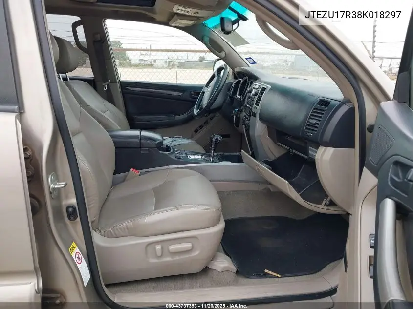JTEZU17R38K018297 2008 Toyota 4Runner Limited V6