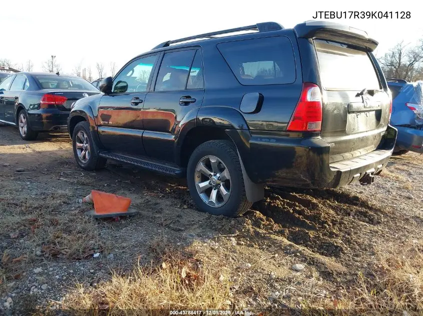 JTEBU17R39K041128 2009 Toyota 4Runner Limited V6