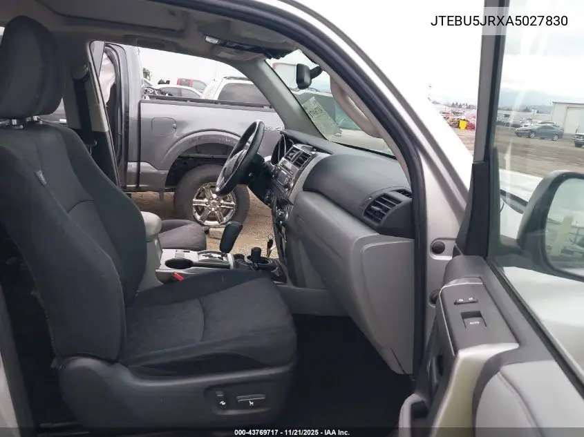 JTEBU5JRXA5027830 2010 Toyota 4Runner Trail V6
