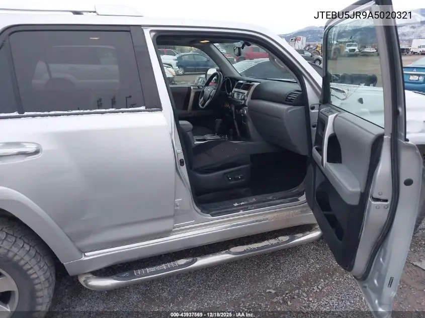 JTEBU5JR9A5020321 2010 Toyota 4Runner Sr5 V6