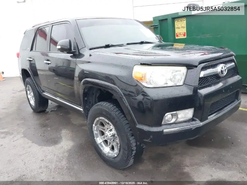 JTEBU5JR5A5032854 2010 Toyota 4Runner Sr5 V6