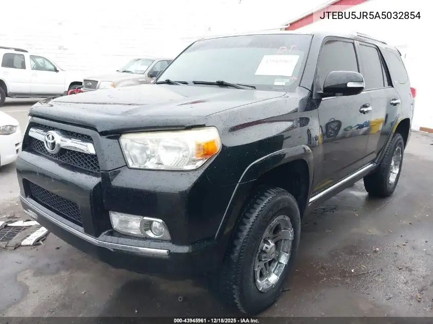 JTEBU5JR5A5032854 2010 Toyota 4Runner Sr5 V6