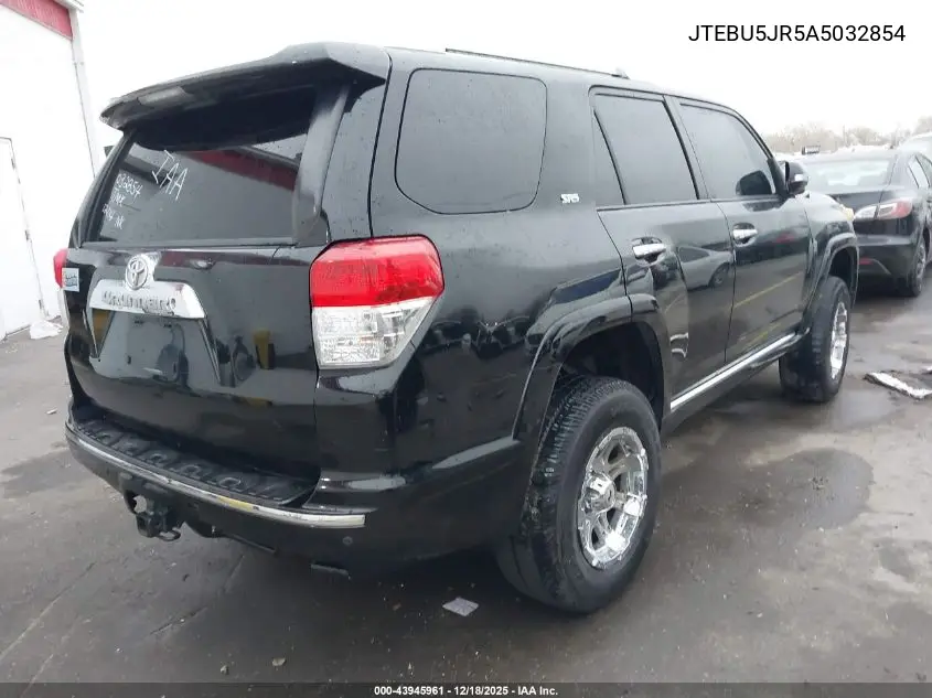 JTEBU5JR5A5032854 2010 Toyota 4Runner Sr5 V6