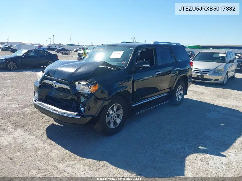 JTEZU5JRXB5017332 2011 Toyota 4Runner Sr5 V6