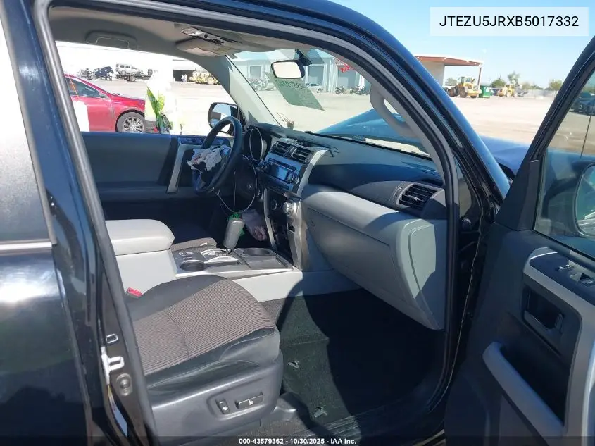 JTEZU5JRXB5017332 2011 Toyota 4Runner Sr5 V6